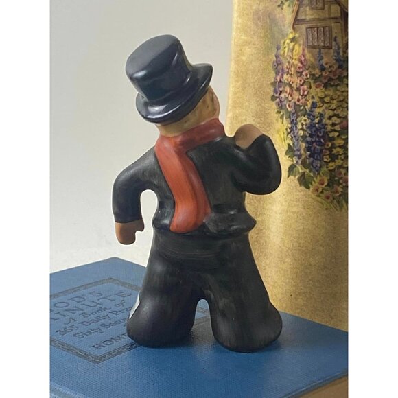 Vintage Goebel Chimney Sweep Figurine with Foil Label W. Germany - Picture 3 of 4
